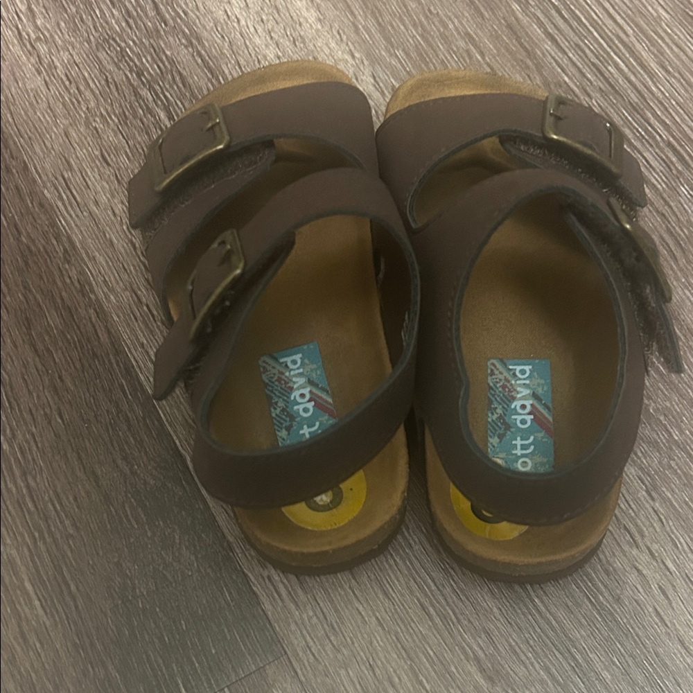 Brown Kids Sandals